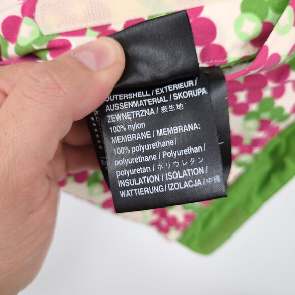 Burton Girls Reversible Puffer Vest XL Pink Green Outdoor Preppy Cold Weather - Picture 10 of 14